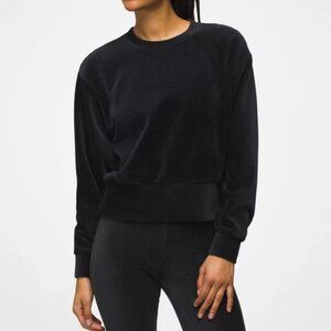 NEW Prana Escambia Pull Over Crewneck Organic Ribbed Long Sleeve Plush Shirt Top